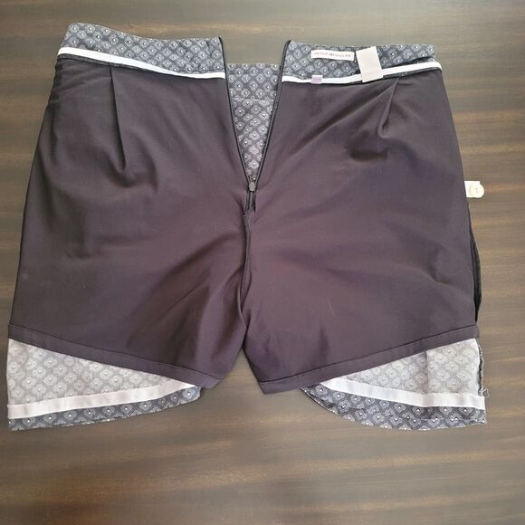 Peter Millar Womens Sz 10 Skort Black White Pattern ASU Arizona State University - Picture 6 of 8